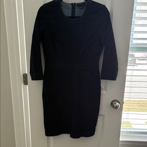 Elegant Denim Women's Dress - Ann Taylor